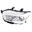 2018 Toyota Tacoma - 2-Piece Kit Driver Side Halogen Headlight, With bulb(s), OE Replacement,  Includes (1) Fender and (1) Headlight