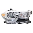 4-Piece Kit Driver and Passenger Side Halogen Headlight, With bulb(s), OE Replacement, Includes (2) Fender and (2) Headlight