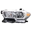4-Piece Kit Driver and Passenger Side Halogen Headlight, With bulb(s), OE Replacement, Includes (2) Fender and (2) Headlight