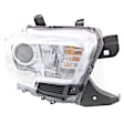2-Piece Kit Passenger Side Halogen Headlight, With bulb(s), OE Replacement, Includes (1) Fender and (1) Headlight