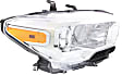 5-Piece Kit, Grille Painted Black, Includes (2) Fender, (1) Grille, and (2) Headlight