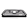 3-Piece Kit, Grille Chrome, Includes (1) Fender, (1) Grille, and (1) Headlight
