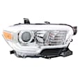 3-Piece Kit, Upper Grille Primed Black, USA Built Vehicle, Includes (1) Fender, (1) Grille, and (1) Headlight