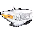 5-Piece Kit Driver and Passenger Side Halogen Headlight, Includes (2) Fender, (1) Grille Assembly, and (2) Headlight