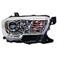 3-Piece Kit, Upper Grille Primed Black, USA Built Vehicle, Includes (1) Fender, (1) Grille, and (1) Headlight