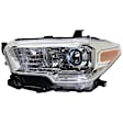 3-Piece Kit Driver Side Halogen Headlight, Includes (1) Fender, (1) Grille Assembly, and (1) Headlight, CAPA Certified