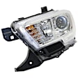3-Piece Kit Driver Side Halogen Headlight, Includes (1) Fender, (1) Grille Assembly, and (1) Headlight, CAPA Certified