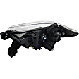 5-Piece Kit Driver and Passenger Side Halogen Headlight, Includes (2) Fender, (1) Grille Assembly, and (2) Headlight, CAPA Certified