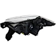 5-Piece Kit Driver and Passenger Side Halogen Headlight, Includes (2) Fender, (1) Grille Assembly, and (2) Headlight, CAPA Certified