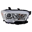 2-Piece Kit Passenger Side Halogen Headlight, With bulb(s), For Models Without LED Daytime Running Lights and Fog Lights, OE Replacement, Includes (1) Fender and (1) Headlight