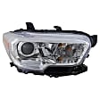 2-Piece Kit Passenger Side Halogen Headlight, With bulb(s), For Models Without LED Daytime Running Lights and Fog Lights, OE Replacement, Includes (1) Fender and (1) Headlight