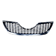 3-Piece Kit Passenger Side Halogen Headlight, Without bulb(s), Includes (1) Fender, (1) Grille Assembly, and (1) Headlight, CAPA Certified