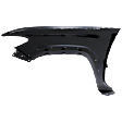 3-Piece Kit, Upper Grille Primed Black, Includes (1) Fender, (1) Grille, and (1) Headlight