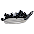 3-Piece Kit Driver Side Halogen Headlight, Includes (1) Fender, (1) Grille Assembly, and (1) Headlight, CAPA Certified