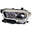 3-Piece Kit Driver Side Halogen Headlight, Includes (1) Fender, (1) Grille Assembly, and (1) Headlight, CAPA Certified