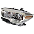 3-Piece Kit Driver Side Halogen Headlight, Includes (1) Fender, (1) Grille Assembly, and (1) Headlight, CAPA Certified