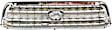 3-Piece Kit, Grille Chrome Shell with Painted Black Insert, Regular or Access Cab Models, For Models With Fender Flares, Includes (1) Fender, (1) Grille, and (1) Headlight