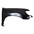 3-Piece Kit, Front, Passenger Side Fender, For Models With Fender Flares, Includes (1) Fender, (1) Grille, and (1) Headlight