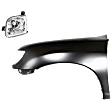2-Piece Kit, Front, Driver Side Fender, Includes (1) Fender and (1) Headlight