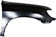 2000-2002 Toyota Tundra - 3-Piece Kit, Front, Passenger Side Fender, For Models Without Fender Flares, Includes (1) Fender, (1) Grille, and (1) Headlight