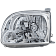4-Piece Kit Driver and Passenger Side Halogen Headlight, With bulb(s), Extended Cab Pickup (Access Cab), OE Replacement, Includes (2) Fender and (2) Headlight