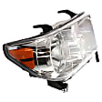 2-Piece Kit Passenger Side Halogen Headlight, With bulb(s), OE Replacement, Includes (1) Fender and (1) Headlight