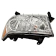 2-Piece Kit Halogen Headlights, With bulb(s), Includes (1) Fender and (1) Headlight, CAPA Certified
