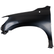 2-Piece Kit Halogen Headlights, With bulb(s), Includes (1) Fender and (1) Headlight, CAPA Certified
