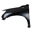 2008-2010 Toyota Tundra - 3-Piece Kit, Grille Chrome Shell with Painted Black Insert, Includes (1) Fender, (1) Grille, and (1) Headlight