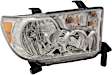 5-Piece Kit Driver and Passenger Side Halogen Headlight, Includes (2) Fender, (1) Grille Assembly, and (2) Headlight, CAPA Certified