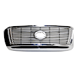 3-Piece Kit, Center Grille Silver Shell with Gray Insert, For Models Without Rock Warrior Package, Sport Package and Chrome Bumper, Includes (1) Fender, (1) Grille, and (1) Headlight