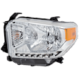 2-Piece Kit Halogen Headlights, With bulb(s), Includes (1) Fender and (1) Headlight