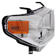 2-Piece Kit Passenger Side Halogen Headlight, With bulb(s), OE Replacement, CAPA Certified, Includes (1) Fender and (1) Headlight