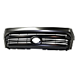 3-Piece Kit, Grille Painted Black, For Models With Front Emblem, CAPA Certified, Includes (1) Fender, (1) Grille, and (1) Headlight