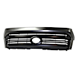 3-Piece Kit, Grille Painted Black, For Models With Front Emblem, CAPA Certified, Includes (1) Fender, (1) Grille, and (1) Headlight