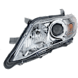 2-Piece Kit Halogen Headlights, With bulb(s), Includes (1) Fender and (1) Headlight, CAPA Certified