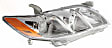 5-Piece Kit Driver and Passenger Side Halogen Headlight, Without bulb(s), Includes (2) Fender, (1) Grille Assembly, and (2) Headlight