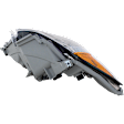 2-Piece Kit Halogen Headlights, With bulb(s), Includes (1) Fender and (1) Headlight