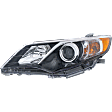 4-Piece Kit Driver and Passenger Side Halogen Headlight, With bulb(s), For Models Without Signal Light Hole, OE Replacement, CAPA Certified, Includes (2) Fender and (2) Headlight