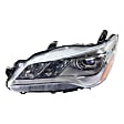 3-Piece Kit Driver Side LED Headlight, For Models Without Pre-Collision System, Includes (1) Fender, (1) Grille Assembly, and (1) Headlight, CAPA Certified