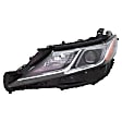 2-Piece Kit LED Headlights, With bulb(s), Includes (1) Fender and (1) Headlight, CAPA Certified