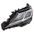 2-Piece Kit LED Headlights, With bulb(s), Includes (1) Fender and (1) Headlight, CAPA Certified
