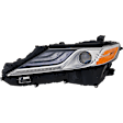2-Piece Kit LED Headlights, With bulb(s), Includes (1) Fender and (1) Headlight