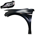 2-Piece Kit LED Headlights, With bulb(s), Includes (1) Fender and (1) Headlight