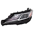 2-Piece Kit LED Headlights, With bulb(s), Includes (1) Fender and (1) Headlight