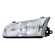3-Piece Kit Driver Side Halogen Headlight, Includes (1) Fender, (1) Grille Assembly, and (1) Headlight, CAPA Certified