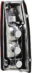 1995 GMC K2500 - 4-Piece Kit Driver and Passenger Side Halogen Tail Light, Without bulb(s), For Models Without 15,000 Lbs. GVW, OE Replacement,  Includes (2) Tail Light and (2) Tail Light Circuit Board