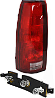 2-Piece Kit Driver Side Halogen Tail Light, Without bulb(s), Includes (1) Tail Light and (1) Tail Light Circuit Board