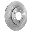 2020 Kia Optima - 2-Wheel Set Rear Brake Disc and Pad Kit, Plain Surface, 5 Lugs, 283.97 mm, Ceramic, 28mm  Disc, With Electronic Parking Brake, 1.6L 4Cyl, Pro-Line Series  Includes (2) Disc and (1) Pad Set