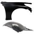 2-Piece Kit Front, Passenger Side Fender, Sedan, For Models Without Sport Package, Includes (1) Fender and (1) Fender Liner